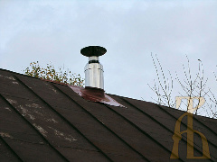 Труба на крыше